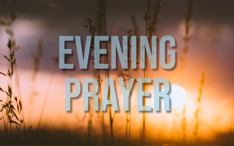 EVENING PRAYER AT CHURCH – BEACHLANDS BAPTIST CHURCH